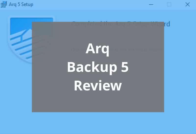 arq backup review